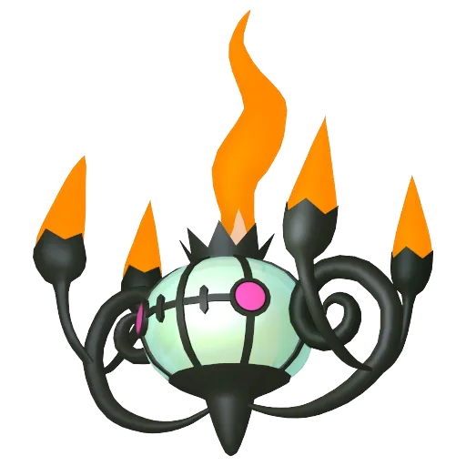 Chandelure variocolor