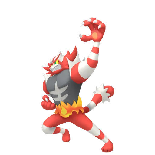 Incineroar variocolor
