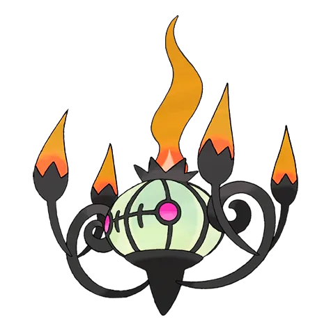 Chandelure variocolor