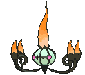 Chandelure variocolor