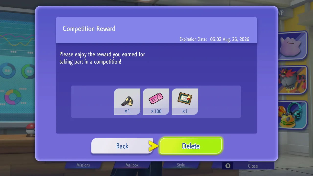Pok&eacute;mon Champions: reclama las recompensas de julio 2026 - Detalle 1