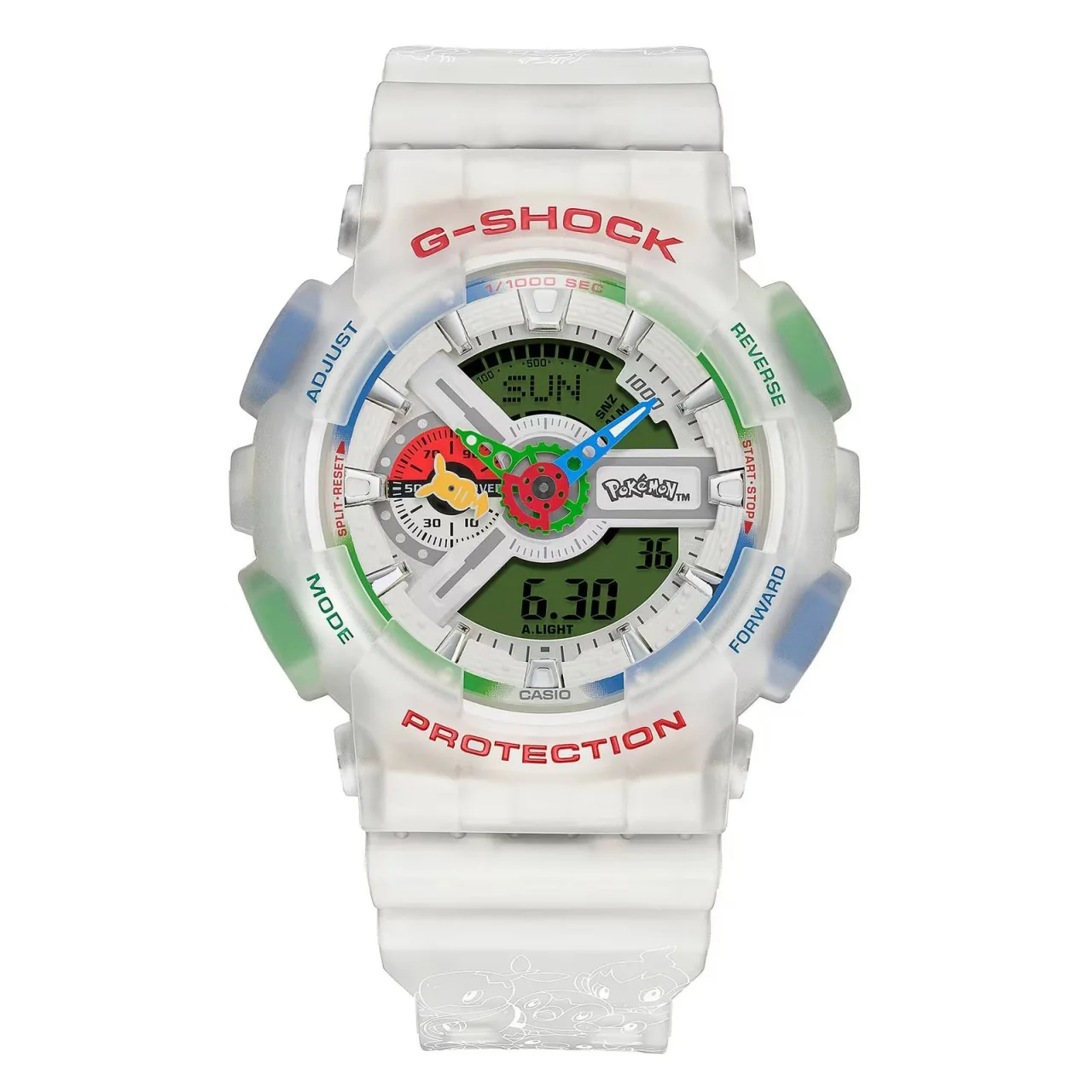 Pok&eacute;mon x G-Shock: el reloj GA-110PKM del 30 aniversario - Detalle 3