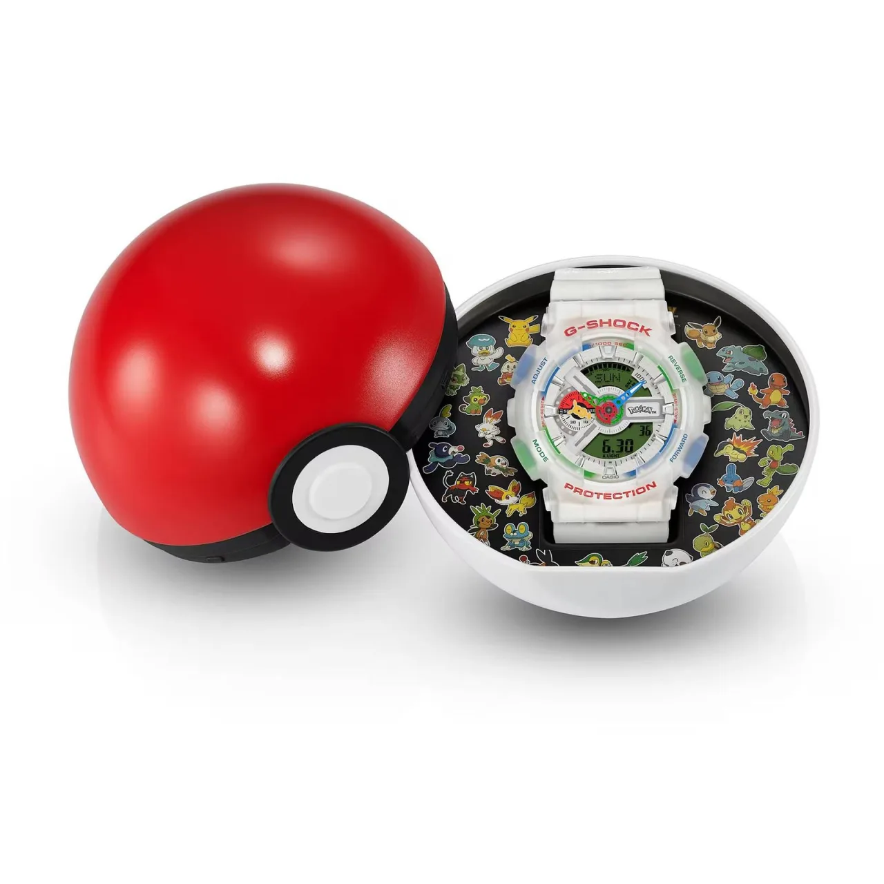 Pok&eacute;mon x G-Shock: el reloj GA-110PKM del 30 aniversario - Detalle 4