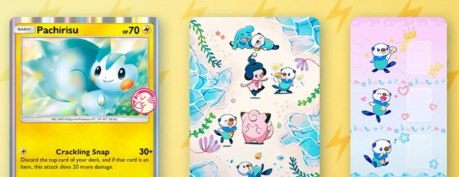 Pok&eacute;mon Pocket: Elecci&oacute;n M&aacute;gica con Pachirisu y Beldum - Detalle 1