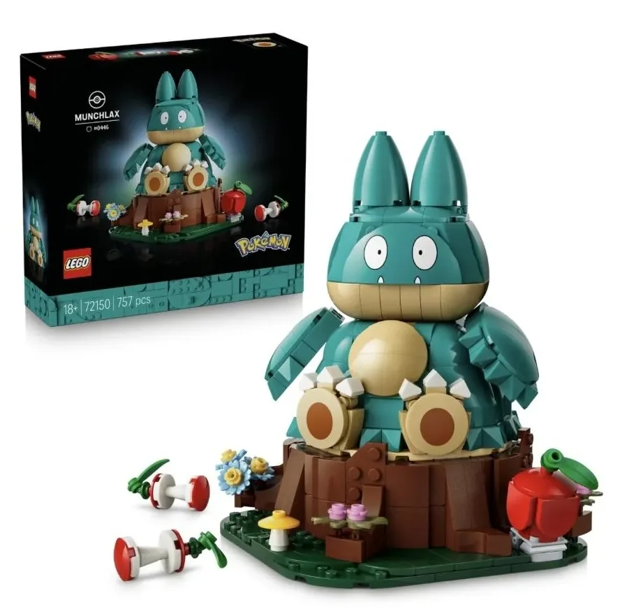 LEGO Pok&eacute;mon: sets de Rayquaza, Munchlax y Arcanine - Detalle 2