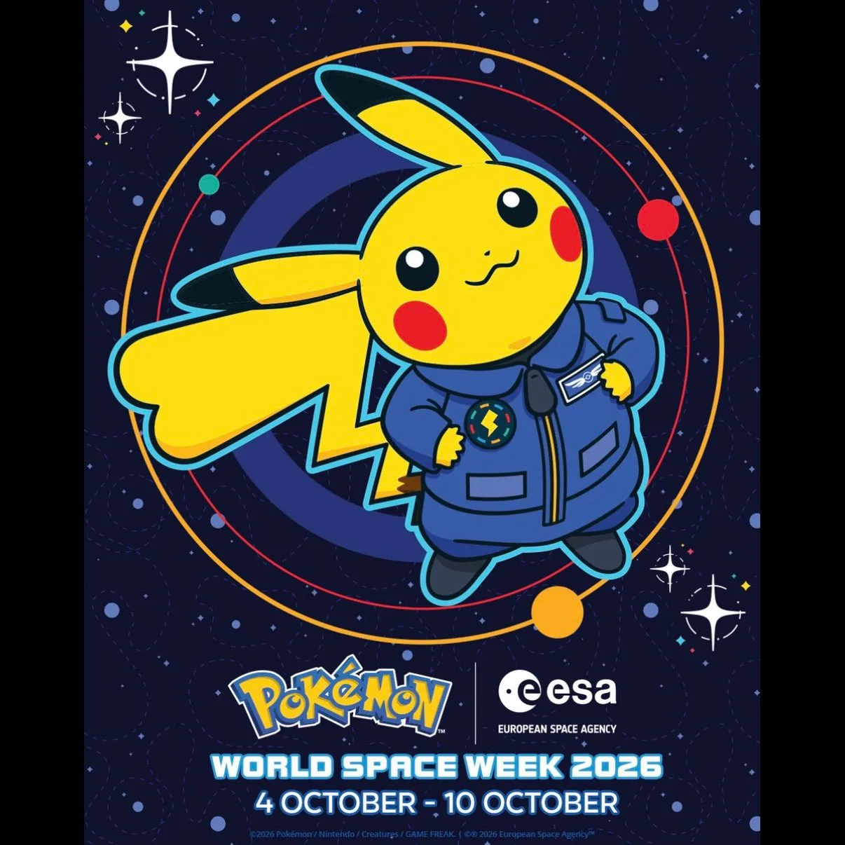 Pokémon colabora con la Agencia Espacial Europea (ESA) - Imagen 1 Pokémon colabora con la Agencia Espacial Europea (ESA) - Detalle 1