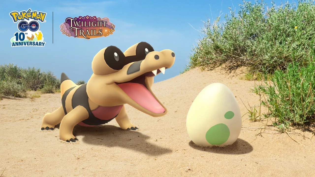 Día de eclosiones de Sandile en Pokémon GO el 17 de octubre - Portada oficial