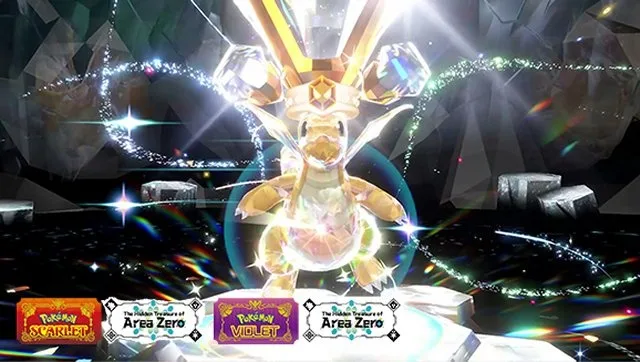 Dragonite vuelve a las teraincursiones de 7 estrellas - Imagen 1 Dragonite con teratipo Normal en la teraincursion de 7 estrellas de Pokemon Escarlata y Purpura