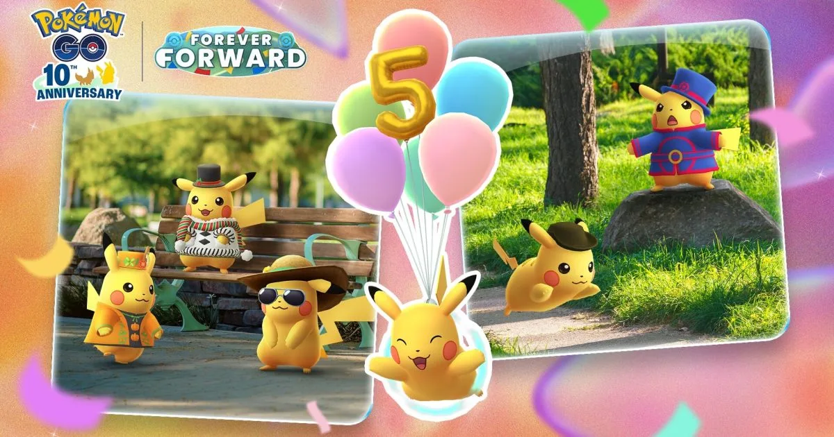 ¡Electriza la Aventura! Pokémon GO Celebra el Aniversario de Pikachu con Eventos Exclusivos - Portada oficial