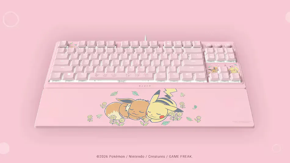 Razer lanza su colección Pokémon de Pikachu y Eevee - Imagen 2 Razer lanza su colección Pokémon de Pikachu y Eevee - Detalle 2