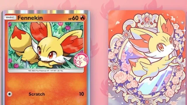 Fennekin y Meowstic, nueva Elección Mágica de Pokémon Pocket - Portada oficial