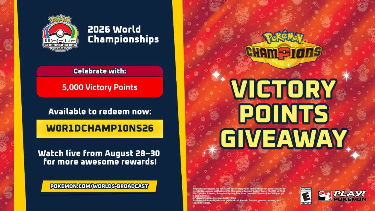 Pok&eacute;mon Champions regala 5.000 Puntos de Victoria - Detalle 1