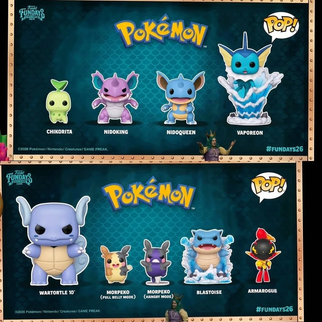Funko Pop de Pokémon: nuevas figuras en la Comic-Con 2026 - Portada oficial