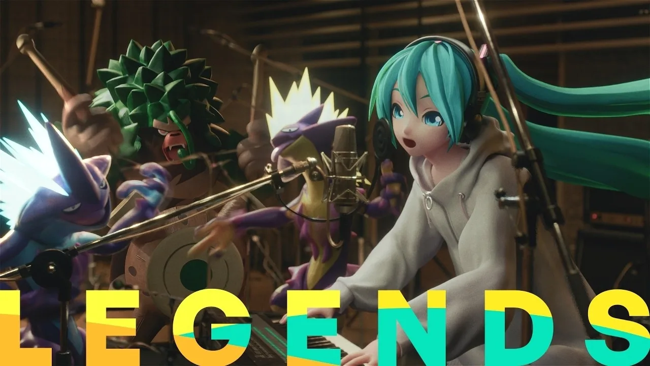 Hatsune Miku y Pokémon estrenan LEGENDS y anuncian 1996