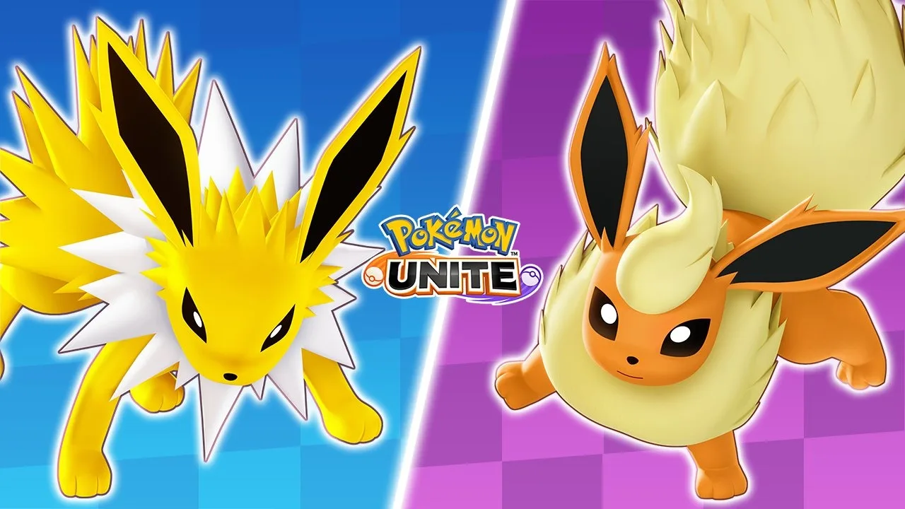 Jolteon y Flareon llegan a Pokémon Unite el 13 de octubre
