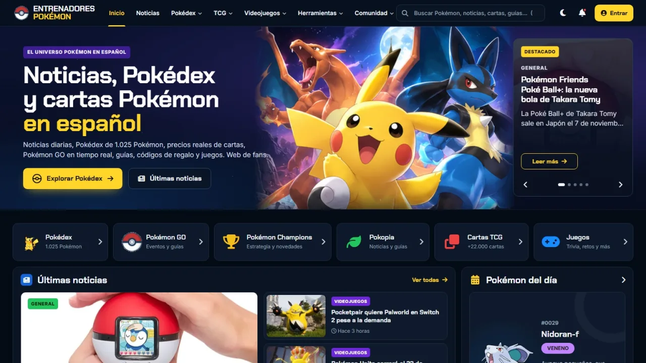 La web estrena su nuevo diseño para todos el 3 de noviembre - Portada oficial