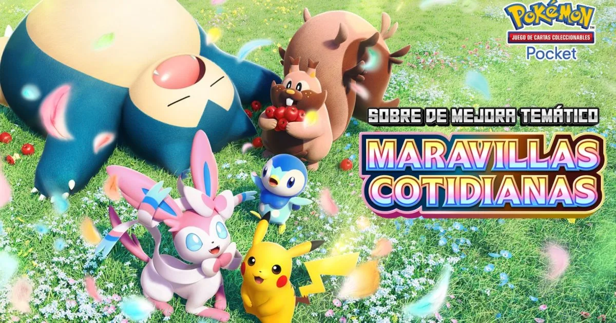 ¡Llega Maravillas Cotidianas a JCC Pokémon Pocket! Descubre la nueva expansión, cartas inmersivas y todas las novedades - Portada oficial