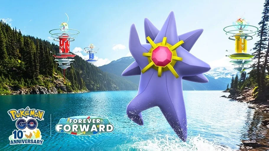Mega Starmie llega a Pokémon GO: fecha y bonus - Portada oficial