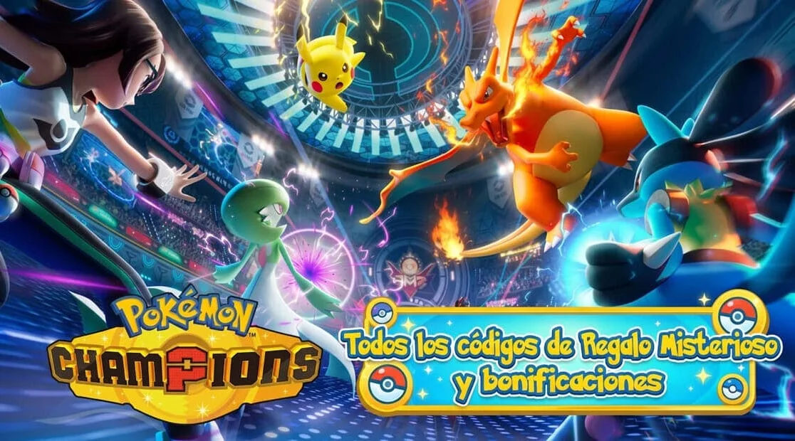 Pokémon Champions: Lista Actualizada de Códigos de Regalo Misterioso y Bonificaciones Exclusivas