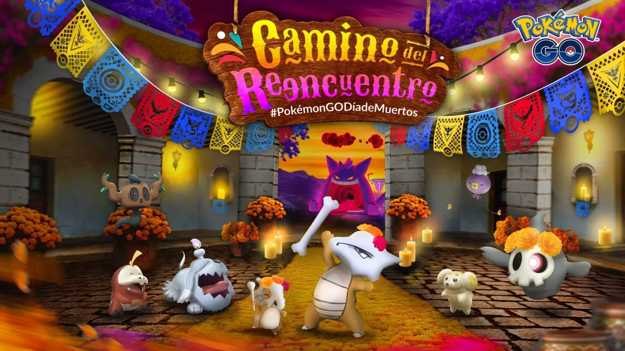 Pokémon GO: Día de Muertos 2026 con Cubone y Duskull - Portada oficial