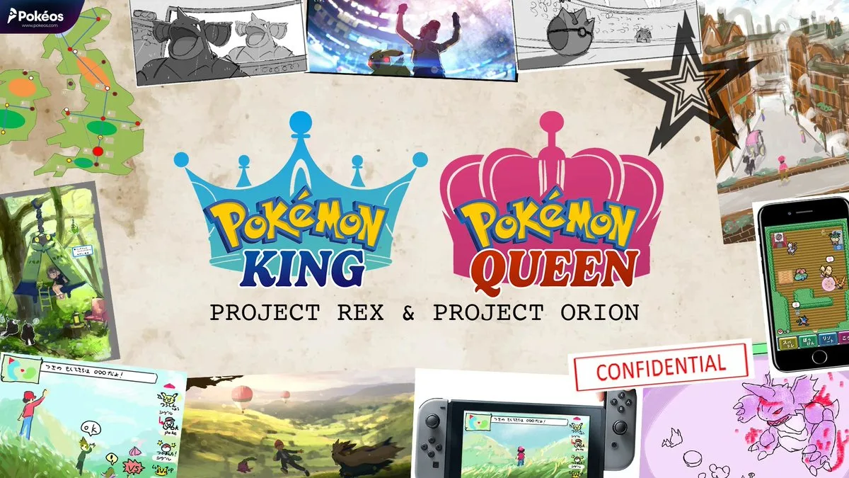 Pokémon King y Queen: así iba a ser Espada y Escudo - Portada oficial