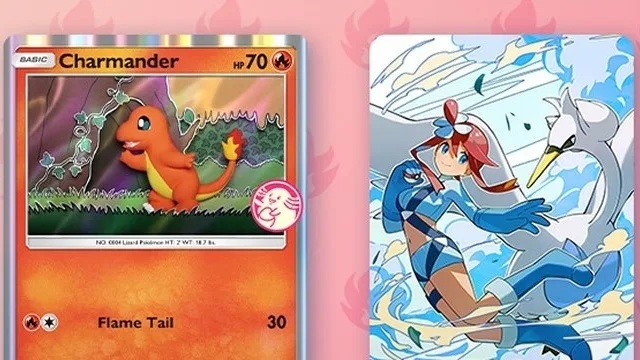 Pokémon Pocket: Elección Mágica de Charmander y Drampa - Portada oficial