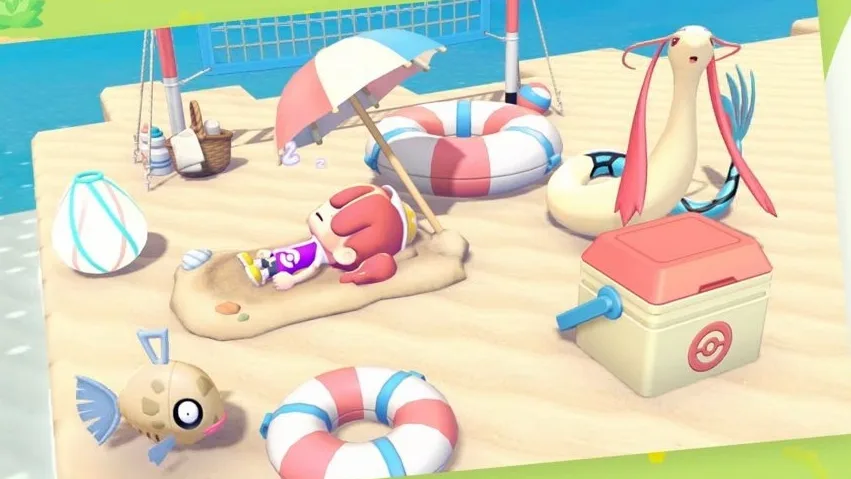 Pokémon Pokopia: llega el evento de Feebas y Milotic - Portada oficial