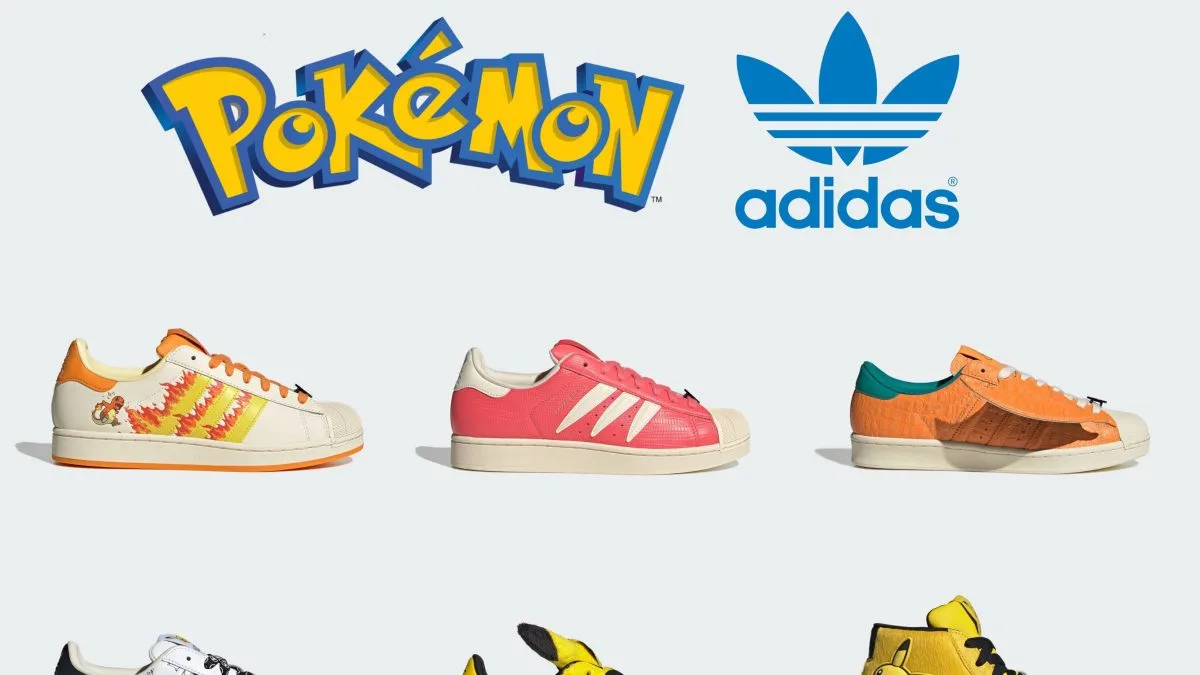 Pokémon x adidas Originals: zapatillas del 30 aniversario - Portada oficial