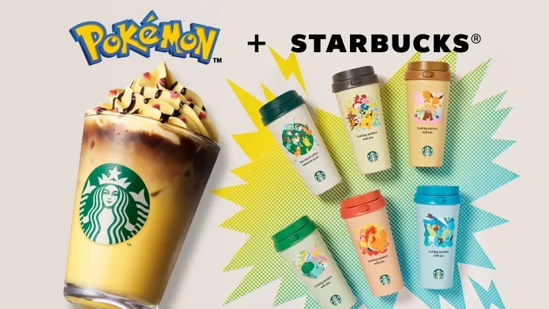 Pokémon y Starbucks Japón: latte de Pikachu y 41 productos - Portada oficial