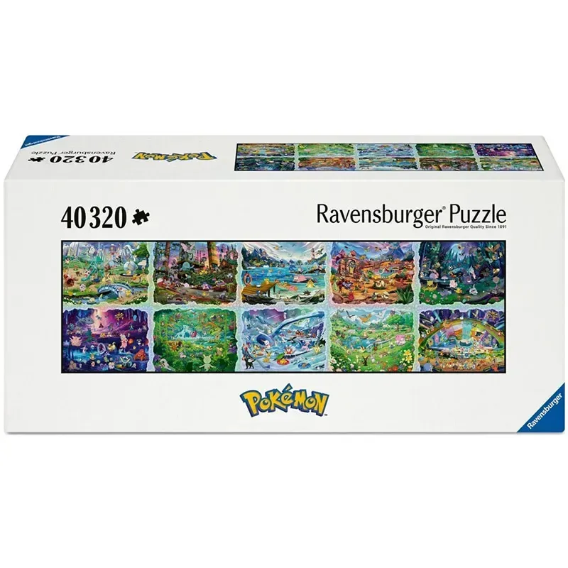 Puzle Pokémon de 40.320 piezas: el gigante de Ravensburger - Portada oficial