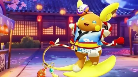 Raichu de Alola estrena Holoatuendo Festival en UNITE
