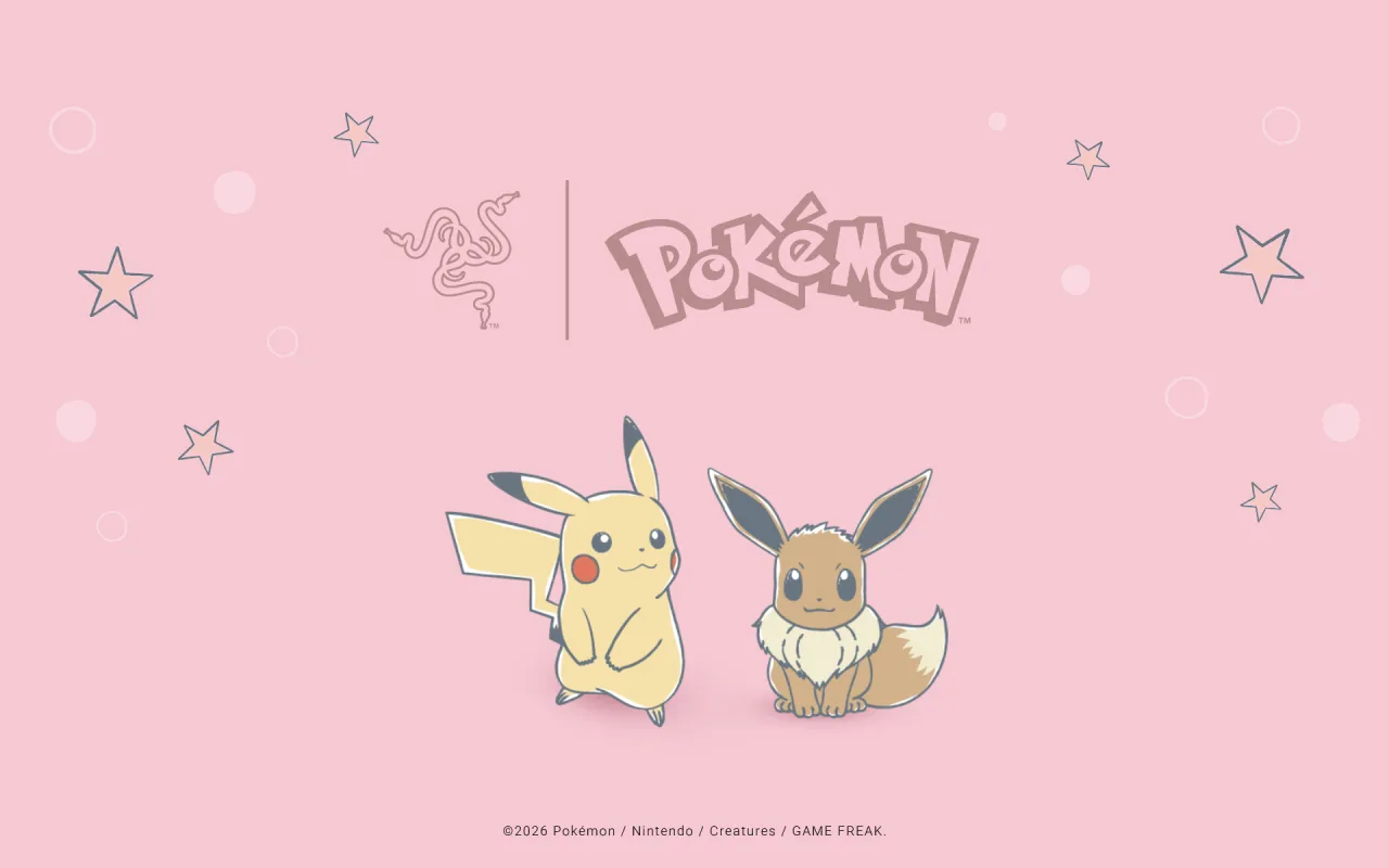 Razer lanza su colección Pokémon de Pikachu y Eevee - Portada oficial