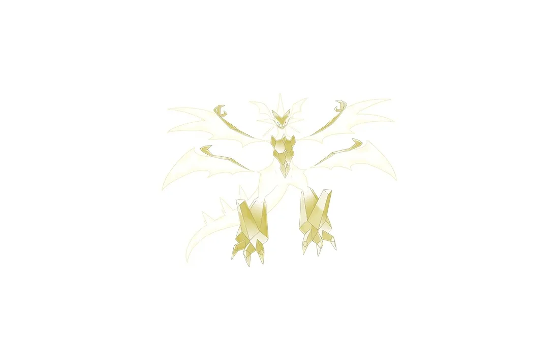 Ilustracion oficial de Ultra-Necrozma, la forma que falta en Pokemon GO