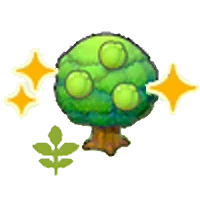 Árbol ziuela pequeño (crec.) en Pokémon Pokopia