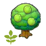 Árbol ziuela pequeño en Pokémon Pokopia