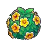 Arbusto robusto (naranja) en Pokémon Pokopia