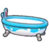 Bañera orejotas en Pokémon Pokopia