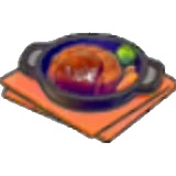 Hamburguesa simple en Pokémon Pokopia