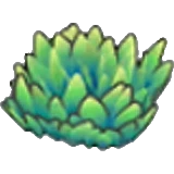 Hierba alta verde en Pokémon Pokopia
