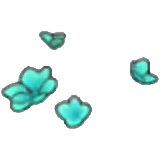 Hierbajos turquesa en Pokémon Pokopia