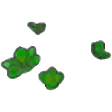 Hierbajos verde oscuro en Pokémon Pokopia