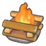 Hoguera en Pokémon Pokopia