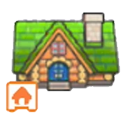 Kit "casoplón de hojas" en Pokémon Pokopia