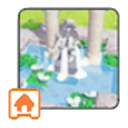 Kit "plaza con fuente" en Pokémon Pokopia