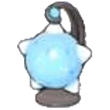 Lámpara meteoro azul en Pokémon Pokopia