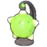 Lámpara meteoro verde en Pokémon Pokopia