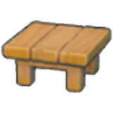 Mesa de madera en Pokémon Pokopia