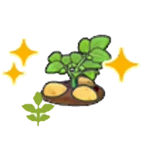 Planta de patatas en flor (crec.) en Pokémon Pokopia