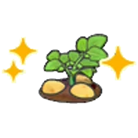 Planta de patatas madura (crec.) en Pokémon Pokopia