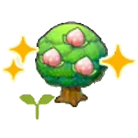 Plantón de árbol meloc (crec.) en Pokémon Pokopia